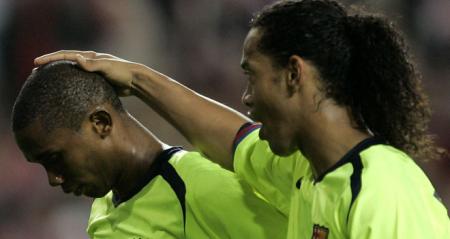 dinho et etoo'